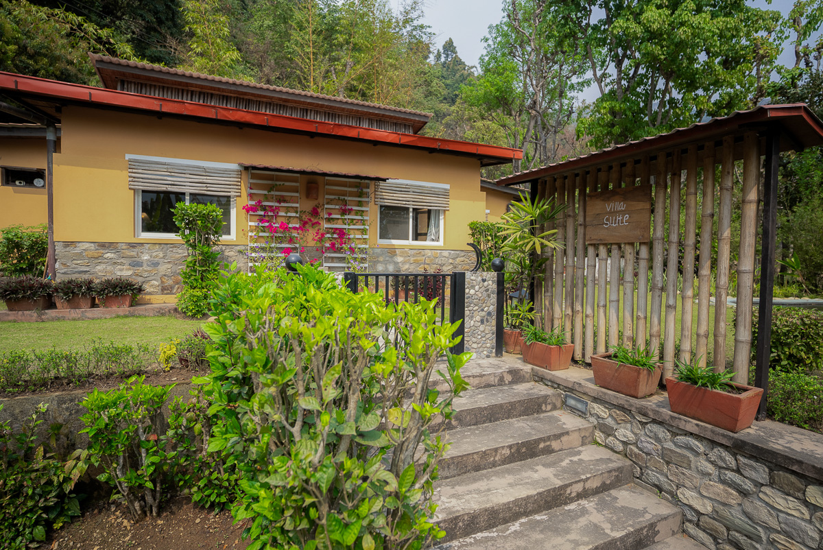 Exterior of the Villa Suite